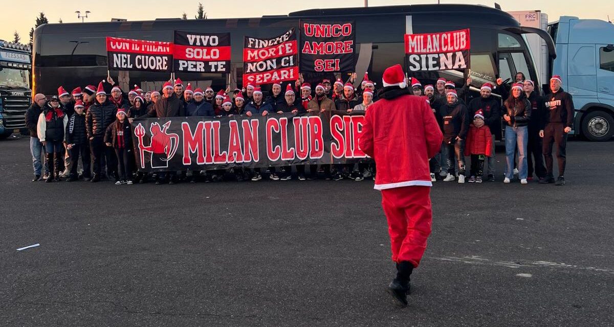 Milan Club Siena a San Siro per Milan-Sassuolo