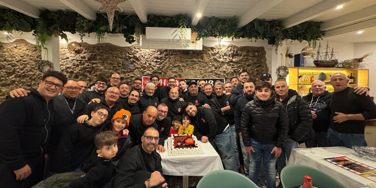 Milan Club Acireale Elite: una serata speciale tra festa, passione e auguri di Natale