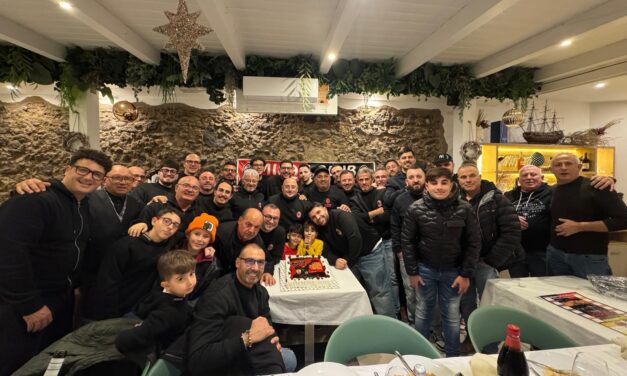 Milan Club Acireale Elite: una serata speciale tra festa, passione e auguri di Natale