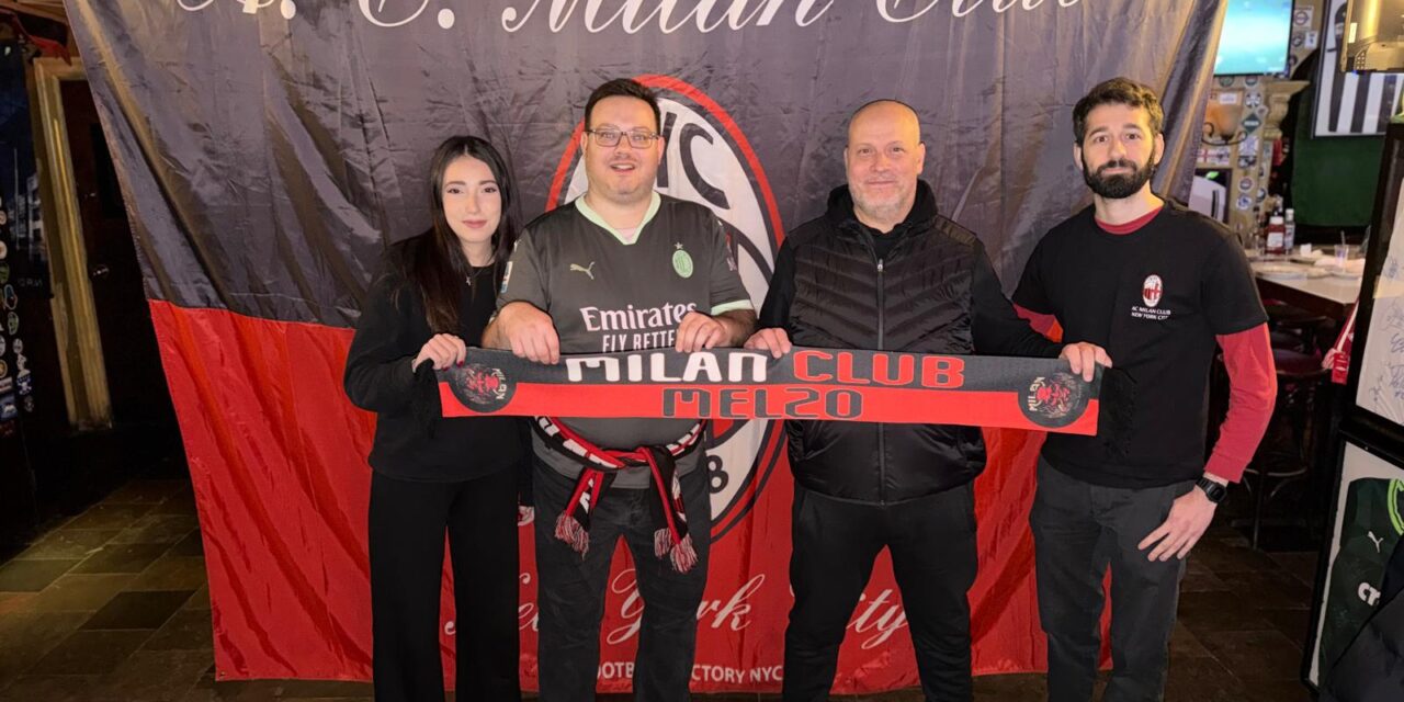 Milan Club Melzo e Milan Club New York: la passione rossonera non conosce confini