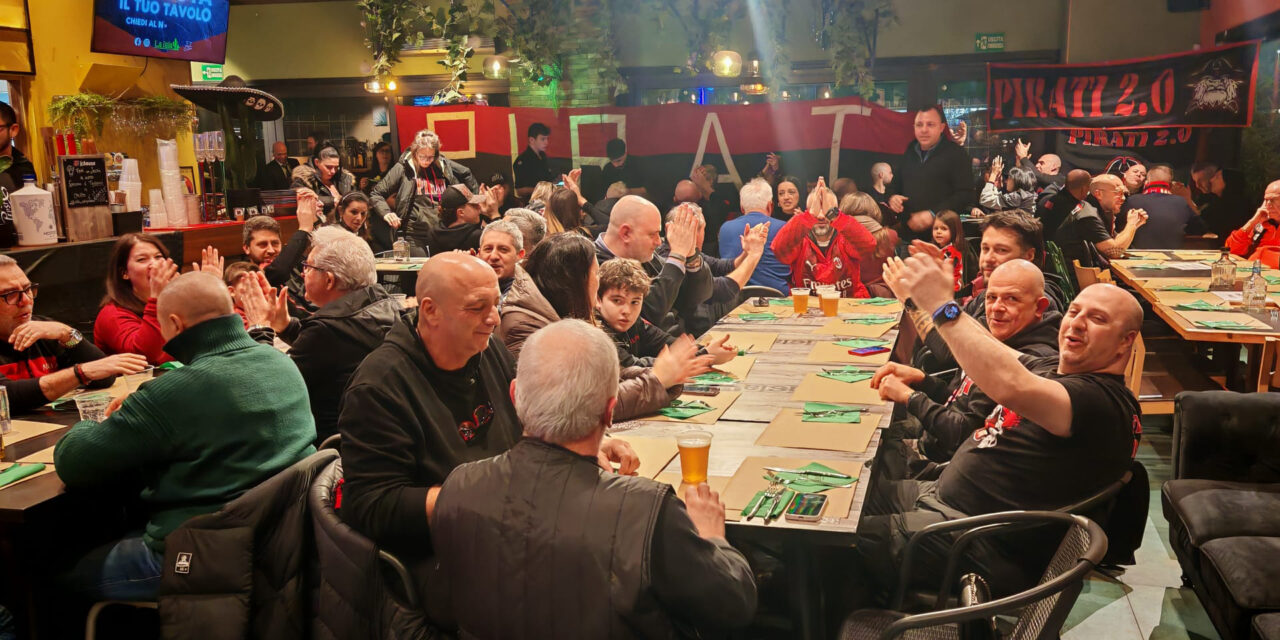 Milan Club Pirati: una grande festa di rossoneri, famiglie e passione