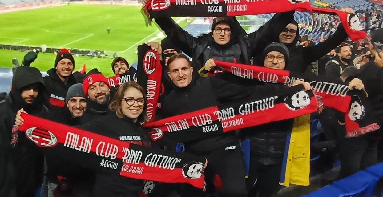 Milan Club Reggio Calabria in trasferta allo Stadio Olimpico