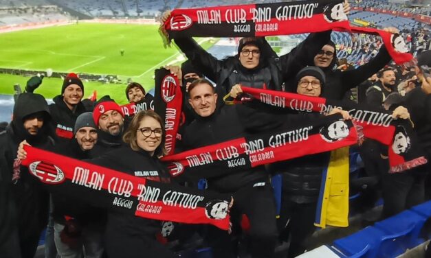 Milan Club Reggio Calabria in trasferta allo Stadio Olimpico