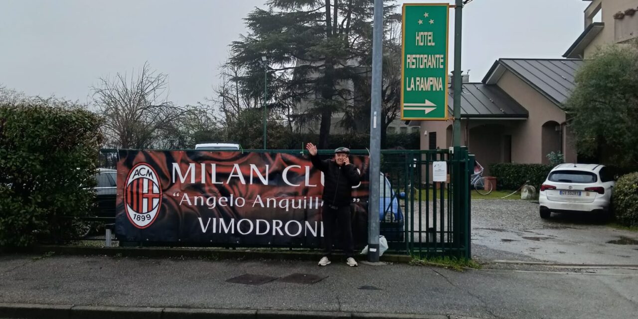 Il Milan Club “Angelo Anquilletti” Vimodrone accoglie la fiaccola olimpica