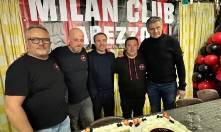 Milan Club Arezzo: una festa straordinaria per un club già da record