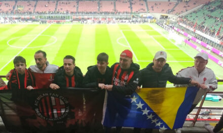 AC Milan Fan Club Bosnia and Herzegovina a San Siro per il Derby