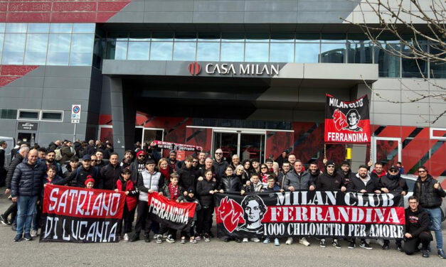 Milan Club Ferrandina a Milano per Milan–Torino