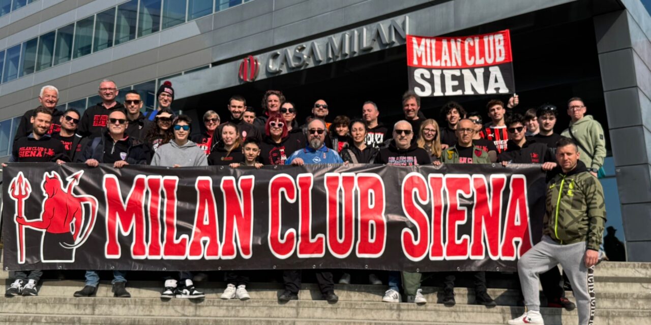 Milan Club Siena: tappa a Casa Milan e poi tutti a San Siro per Milan-Torino