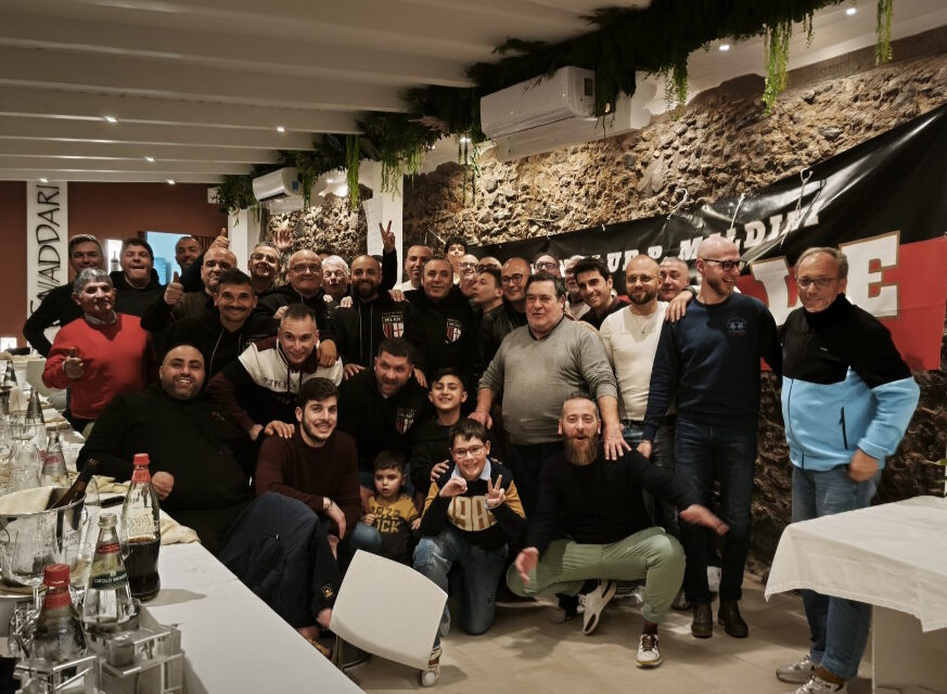 Il Milan Club Acireale Paolo Maldini si è ritrovato per la cena pre-pasquale