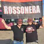 Milan Club Padova Rossonera e Milan Club Adro Marco Van Basten  insieme fuori da San Siro