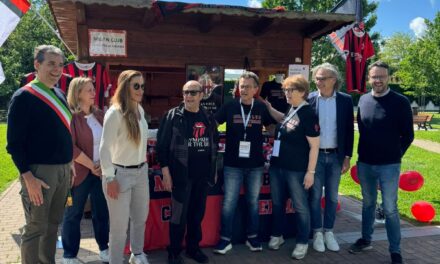 Il Milan Club Abano Terme presente alla 14ª Festa delle Associazioni di Abano Terme