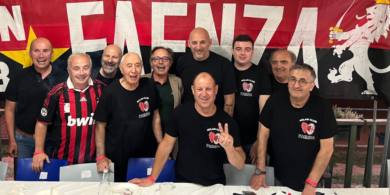 Milan Club Faenza: una serata speciale con Christian Abbiati e Alberto Zaccheroni