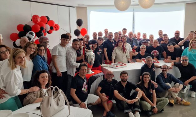 Il Milan Club Riviera dei Cedri sfoggia la Coppa dei Campioni e Luca Serafini presenta i 125 top gol del Milan
