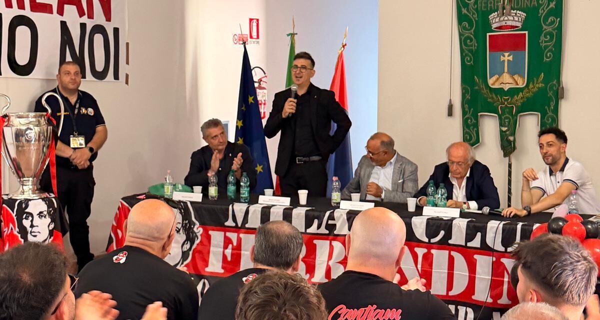 Milan club Ferrandina oltre il calcio: una notte di fratellanza rossonera