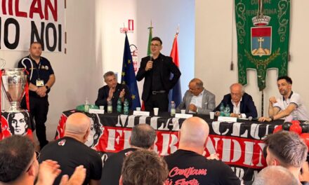 Milan club Ferrandina oltre il calcio: una notte di fratellanza rossonera