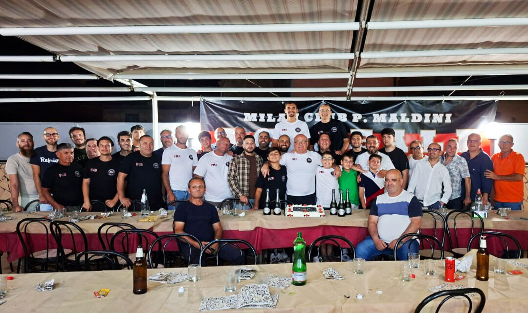 Un anno di passione rossonera per il Milan Club Paolo Maldini Acireale