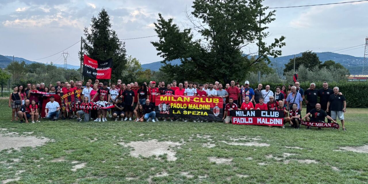 Milan Club Paolo Maldini La Spezia inaugura la nuova stagione con una grande festa rossonera