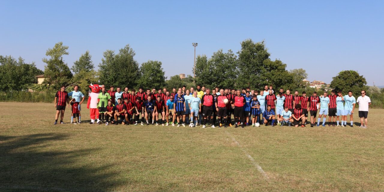Ruscello in Rossonero: vince il Milan Club Arezzo. Obiettivo centrato: solidarietà