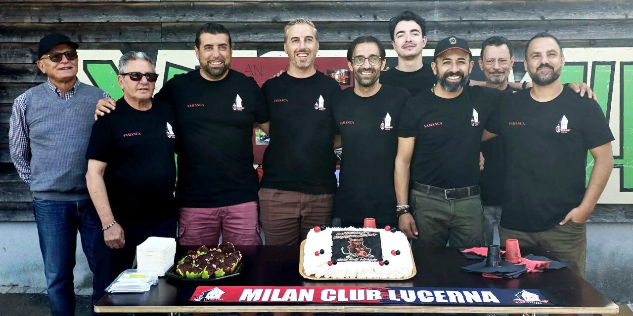 Grigliata dei soci del Milan Club Lucerna