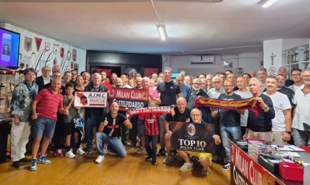 Milan Club Castelfidardo: una giornata speciale tra Milan-Lecce e la premiazione tra i Top 10 Club