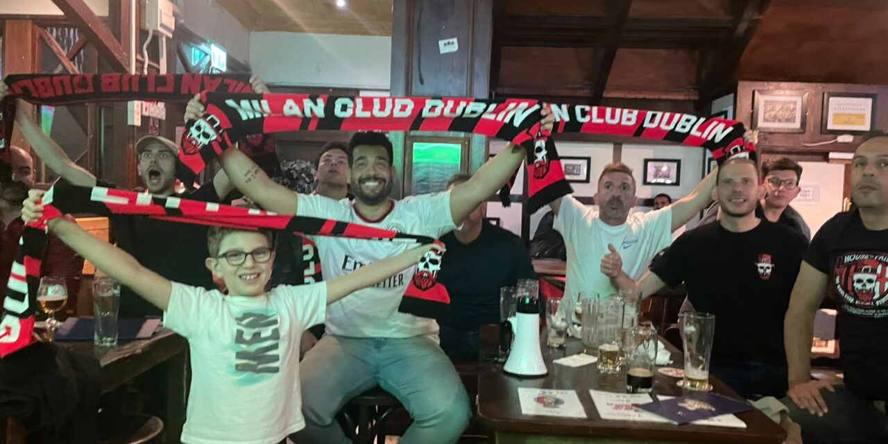 Milan Club Dublin: insieme in sede per Milan-Lecce