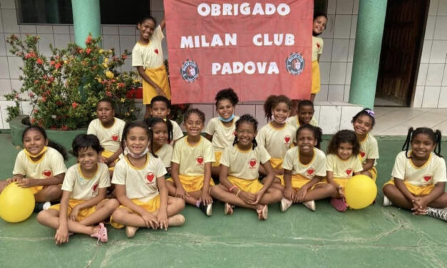 Milan Club Padova Sud, il cuore rossonero che fa la differenza: insieme per aurora e per i bambini del brasile